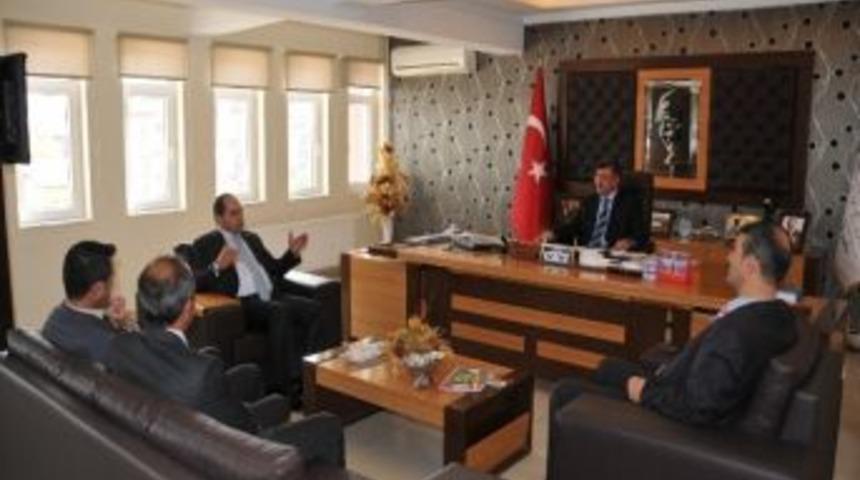 Sendikalardan Belediye Başkanı Akdoğan&rsquo;a Hayırlı Olsun Ziyareti
