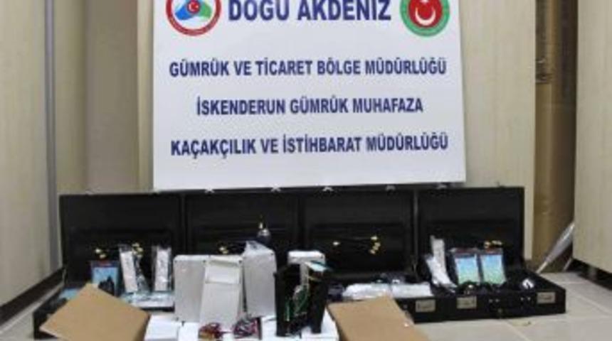 İskenderun Limanı&rsquo;nda Patlayıcı D&uuml;zeneği Ele Ge&ccedil;irildi