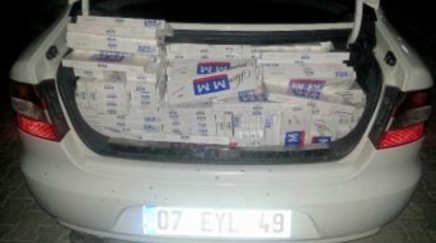 Sivas’ta 9 Bin 340 Paket Kaçak Sigara Ele Geçirildi