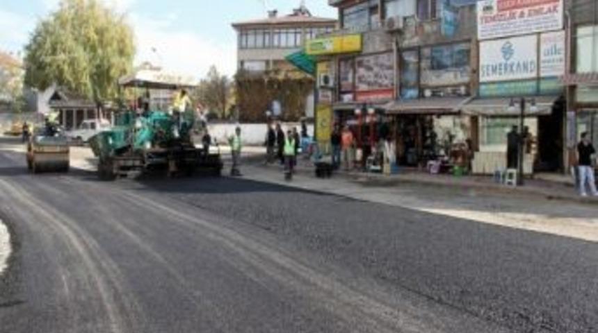 Safranbolu&rsquo;da Asfalt &Ccedil;alışmaları