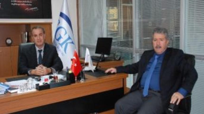 Sgk İl M&uuml;d&uuml;r&uuml; Poyraz'dan Didim Sgk&rsquo;ya Ziyaret