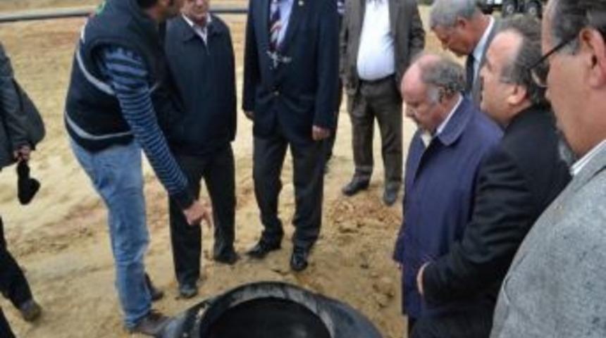 Edirne&rsquo;nin İlk Katı Atık Bertaraf Ve D&uuml;zenli Depolama Tesisi&rsquo;nde İnşaat S&uuml;r&uuml;yor