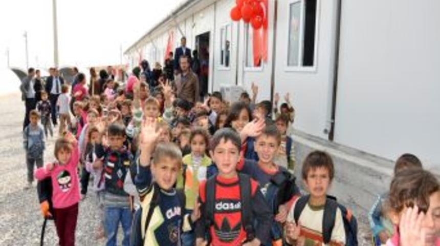 &Ccedil;adır Kente 12 Derslikli Prefabrike Okul