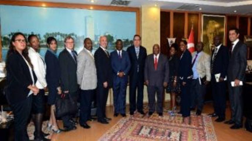 G&uuml;ney Afrika Heyeti Mersin'de