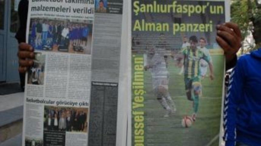Şanlıurfaspor&rsquo;dan Gazete