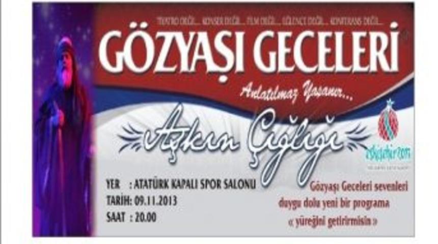 G&ouml;zyaşı Geceleri Eskişehir&rsquo;e Geliyor