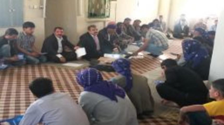 SGM M&uuml;d&uuml;r&uuml; K&ouml;yde Bilgilendirme Toplantısı Yaptı