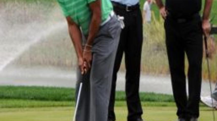 Tıger Woods İle &Ccedil;avuşoğlu Siyaset Ve Golf Konuştu