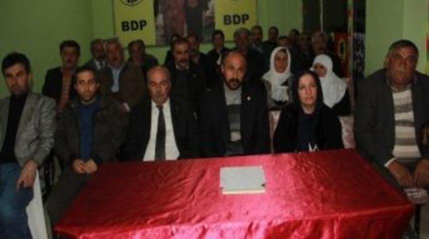 Bdp Hakkari İl Başkanlığı'ndan Duvar Eylemine Destek