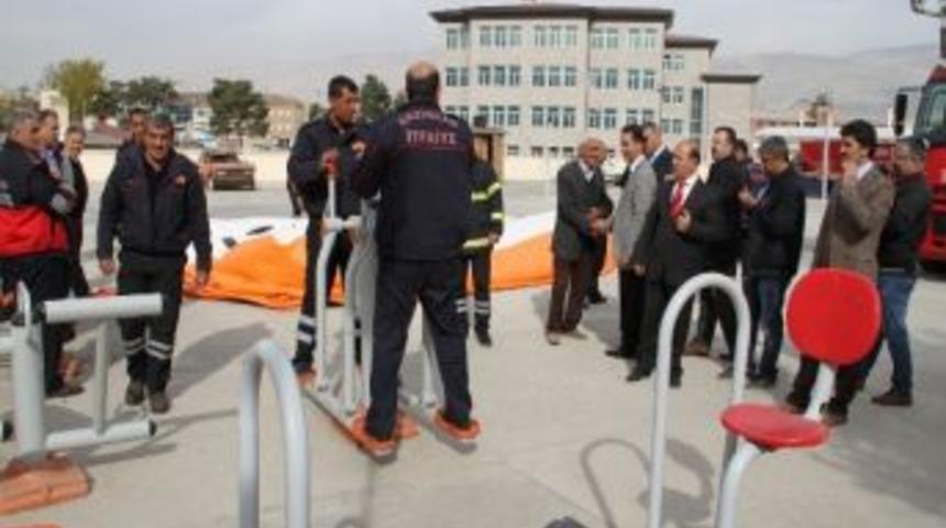 Erzincan İtfaiyesi Modern Ekipmanlara Kavuşuyor