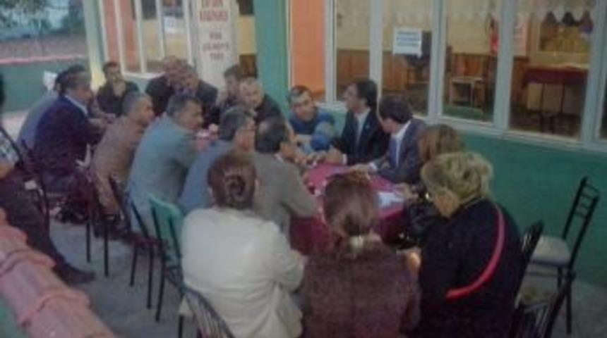 CHP Dağdibi esnafına destek verdi