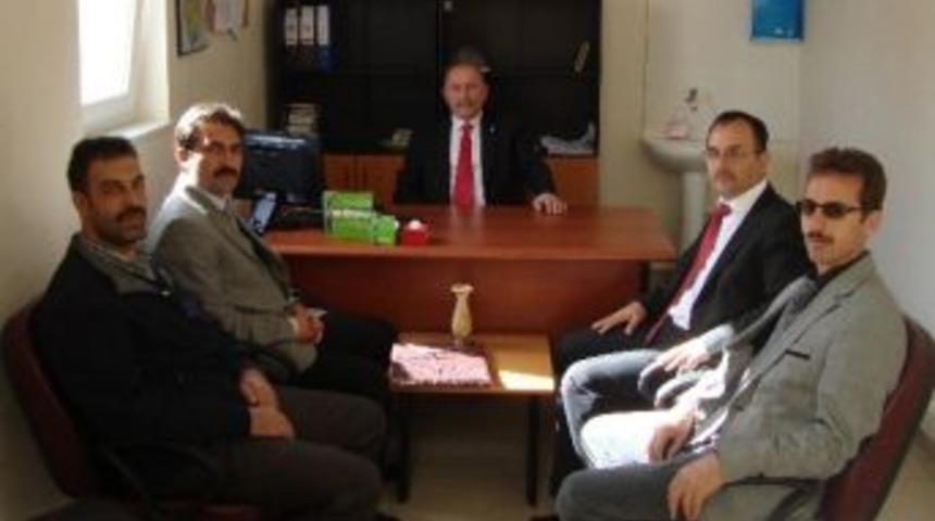 Nevşehir Memurlar Derneği Y&ouml;neticileri T&uuml;rk Kızılayı Nevşehir Şubesini Ziyaret Etti