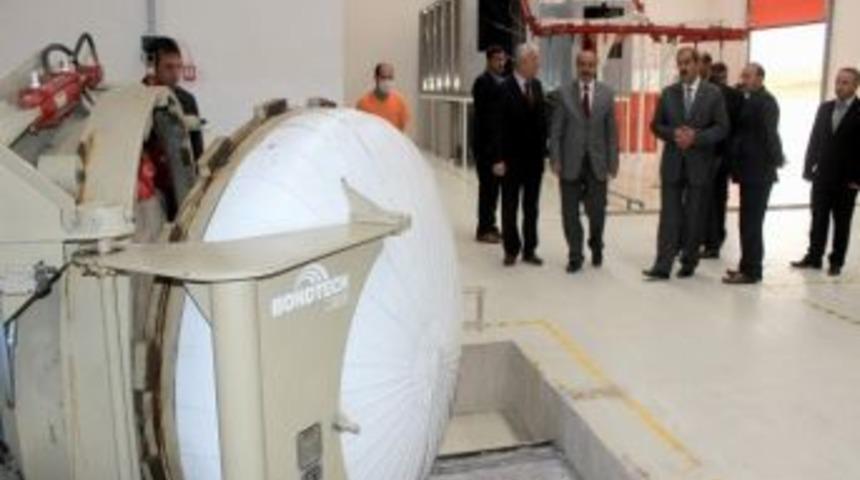 Başkan Doğan &Uuml;rg&uuml;p, Tıbbi Atık Sterilizasyon Tesisinde İncelemelerde Bulundu