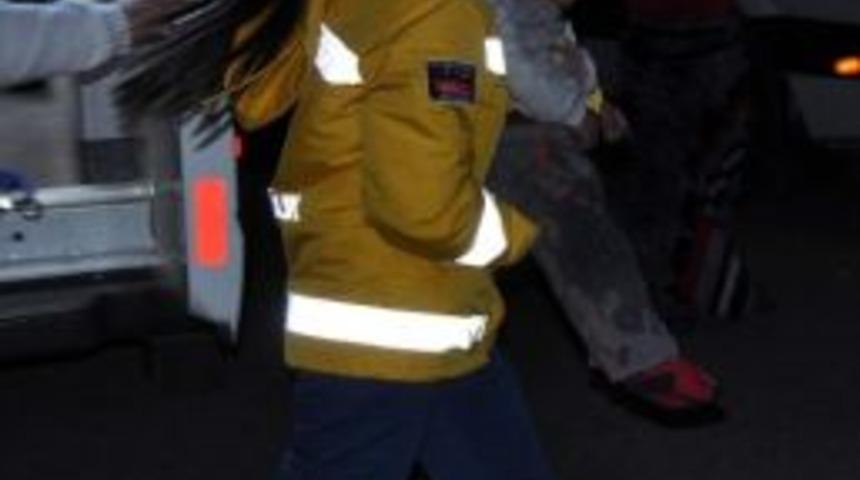 &Uuml;zerine Televizyon D&uuml;şen &Ccedil;ocuk Yaralandı