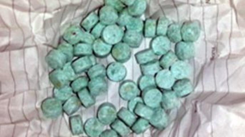 Denizli'de 58 Adet Uyuşturucu Hap Ele Ge&ccedil;irildi