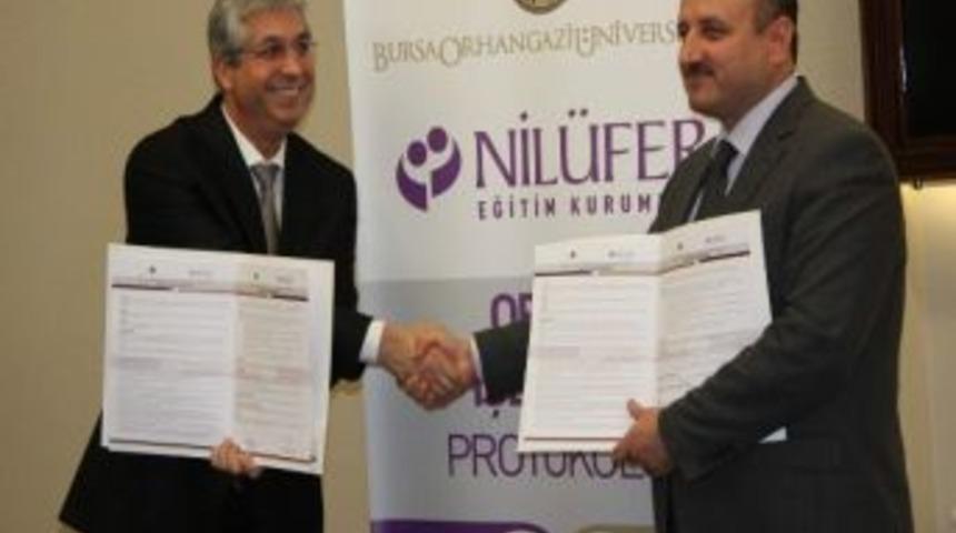 Nil&uuml;fer Eğitim Kurumları İle Orhangazi &Uuml;niversitesi Arasında İşbirliği