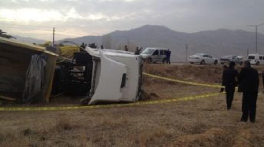 Kahramanmaraş'ta trafik kazası: 1 &ouml;l&uuml;, 1 yaralı