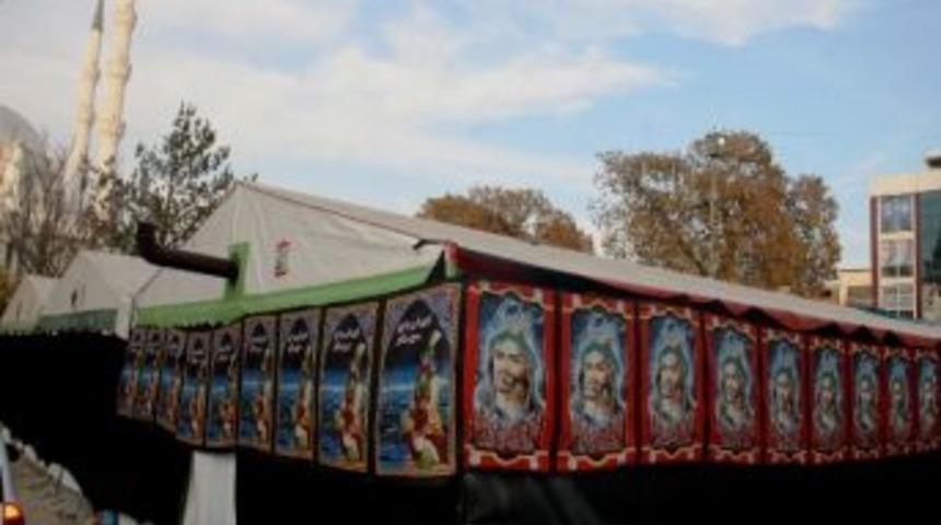 Iğdır&rsquo;da Geleneksel Aşura &Ccedil;adırı Kuruldu