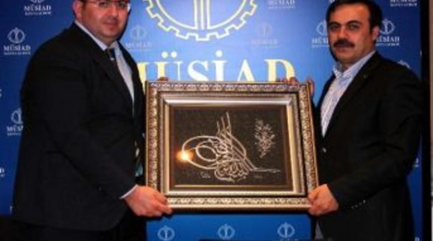 Gen&ccedil; M&uuml;siad Konya Şubesi Kto Başkanı &Ouml;zt&uuml;rk'&uuml; Ağırladı