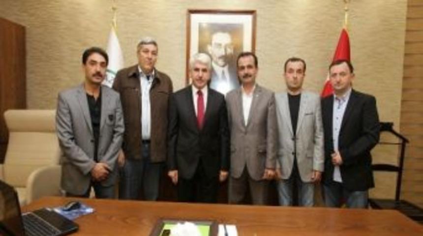 Şeker- İş Sendikası&rsquo;ndan Başkan Sakallı&rsquo;ya Ziyaret