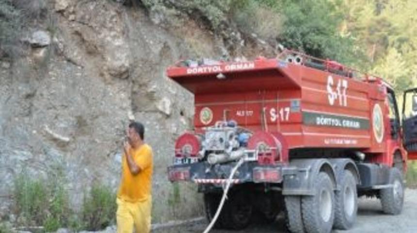 Amanoslardaki Orman Yangını 2 G&uuml;nd&uuml;r S&ouml;nd&uuml;r&uuml;lemiyor