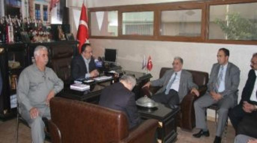 Defterdar Yıldız, Kesob&rsquo;a Veda Ziyaretinde Bulundu