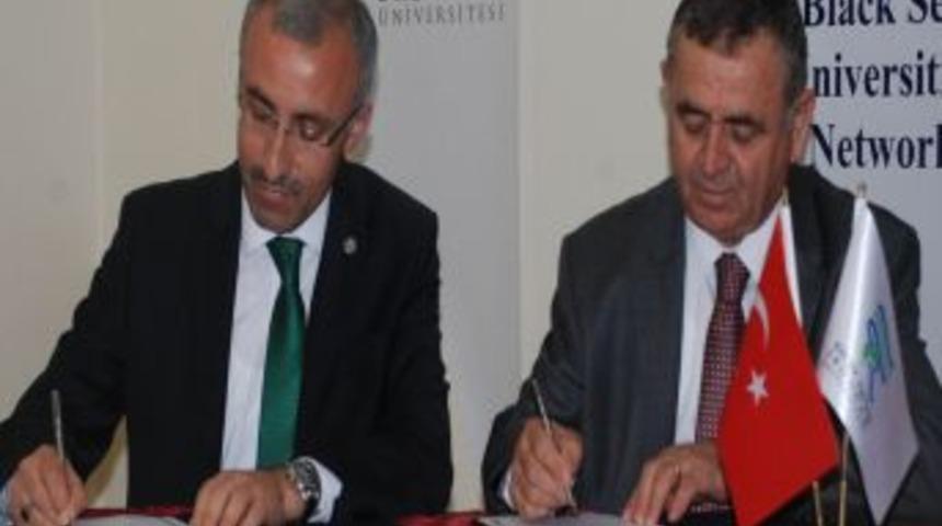 RTE&Uuml; Ile BSUN Arasında Işbirliği Protokol&uuml; Imzalandı
