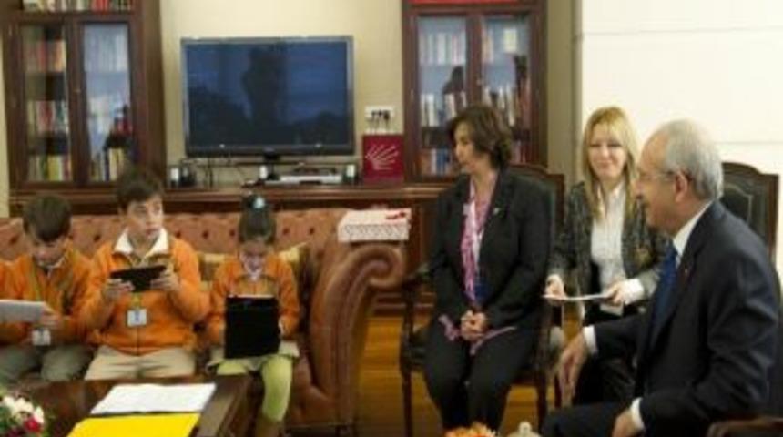 Kılı&ccedil;daroğlu&rsquo;na Doğa Koleji &Ouml;ğrencilerinden Ziyaret