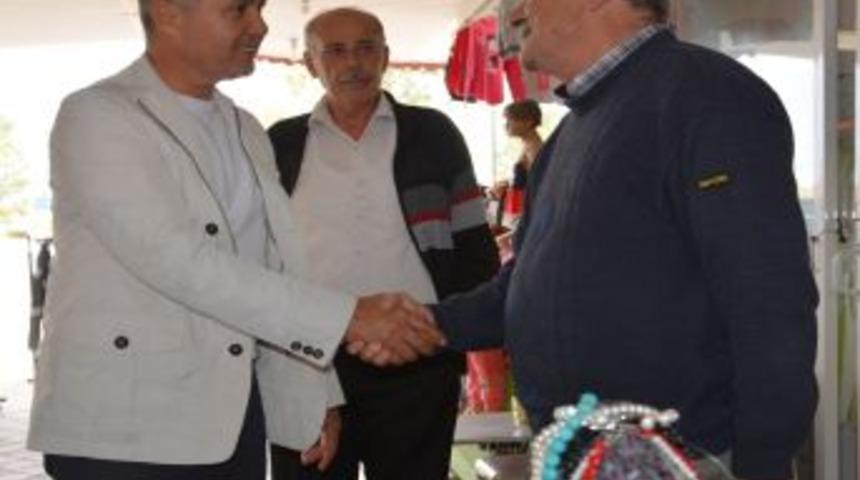 Başkan S&ouml;zen, Esnafın Sorunlarını Yerinde Dinledi