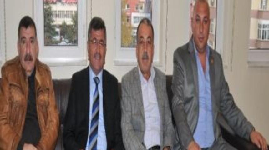 Chp Ve Mhp Meclis &Uuml;yelerinden Belediye Başkanı Akdoğan&rsquo;a Ziyaret