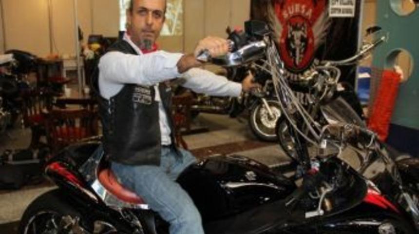 (&ouml;zel Haber) D&uuml;nyanın İlk &Ccedil;ift Direksiyonlu Motosikleti Bursa'da