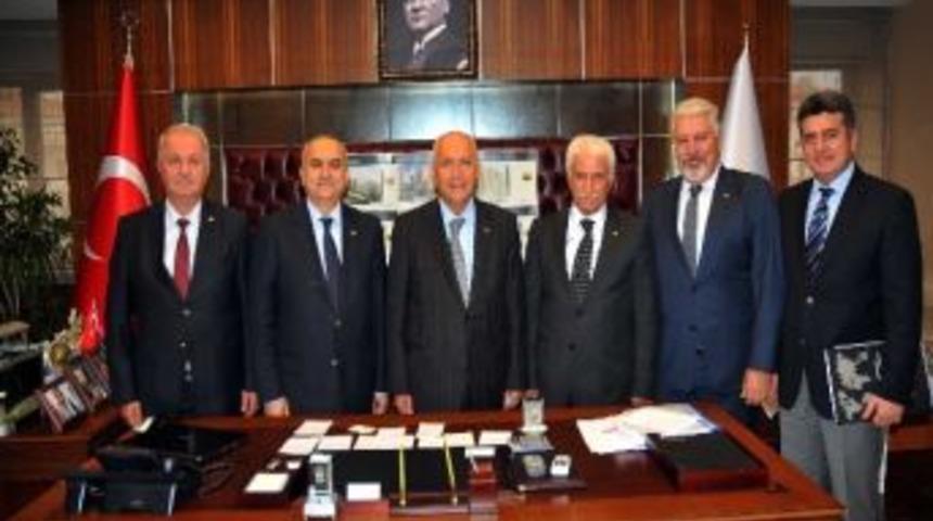 Ostim Osb, Atisan Ve Ossa &lsquo;dan Yenimahalle Belediye Başkanı Fethi Yaşar&rsquo;a Ziyaret