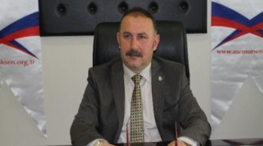 Sağlık-sen Kastamonu Şube Başkanı Mehmet &Ouml;z: