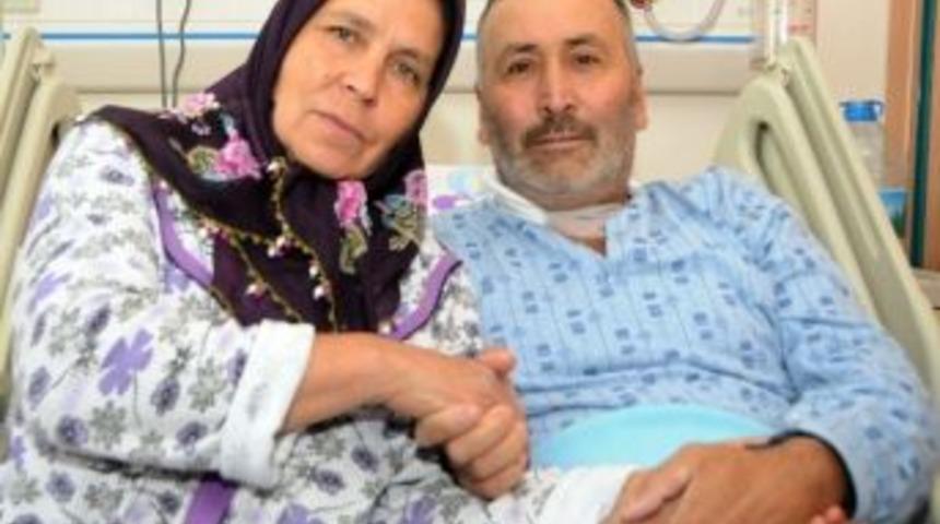 37 Yıllık Eşinin B&ouml;breğiyle Sağlığına Kavuştu