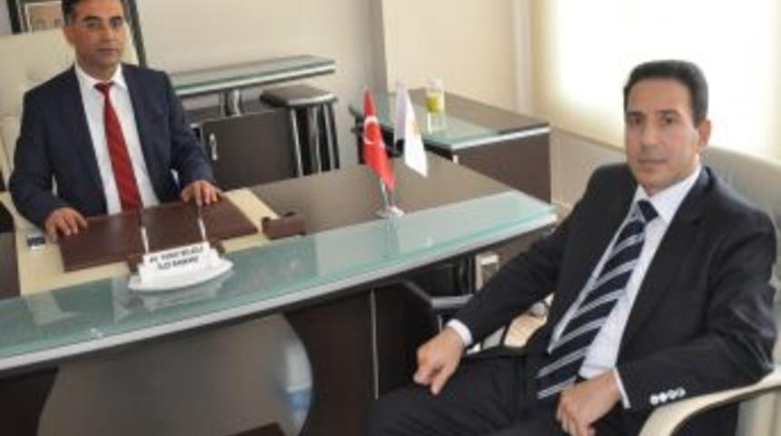 Kaymakam Oral&rsquo;dan, Başkan Bilgili&rsquo;ye Ziyaret