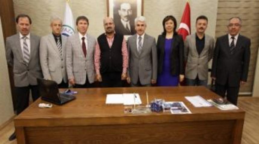 Say-der'den Başkan Sakallı'ya Ziyaret