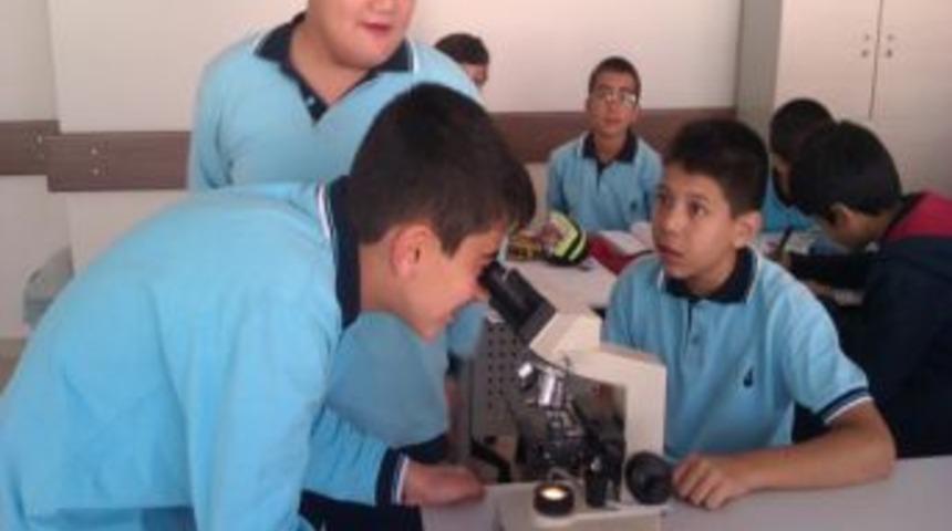 Yusuf Tanık &Ouml;ğrencileri H&uuml;cre Modeli Sergisi A&ccedil;tı