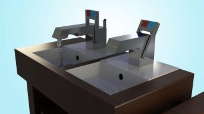 Su Ve Yakıtta Tasarruf I&ccedil;in 'lavabo Bataryası' Tasarladı