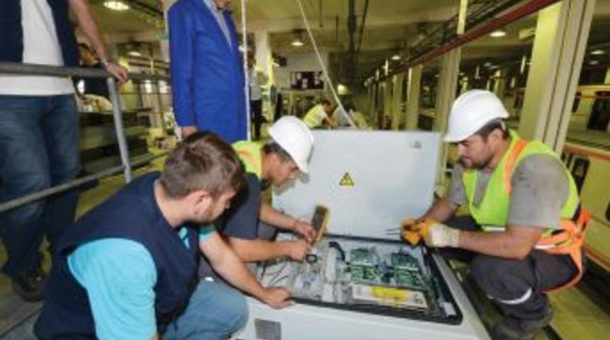 Ankaray Trenlerine Son Teknoloji Klimalar Yerleştiriyor