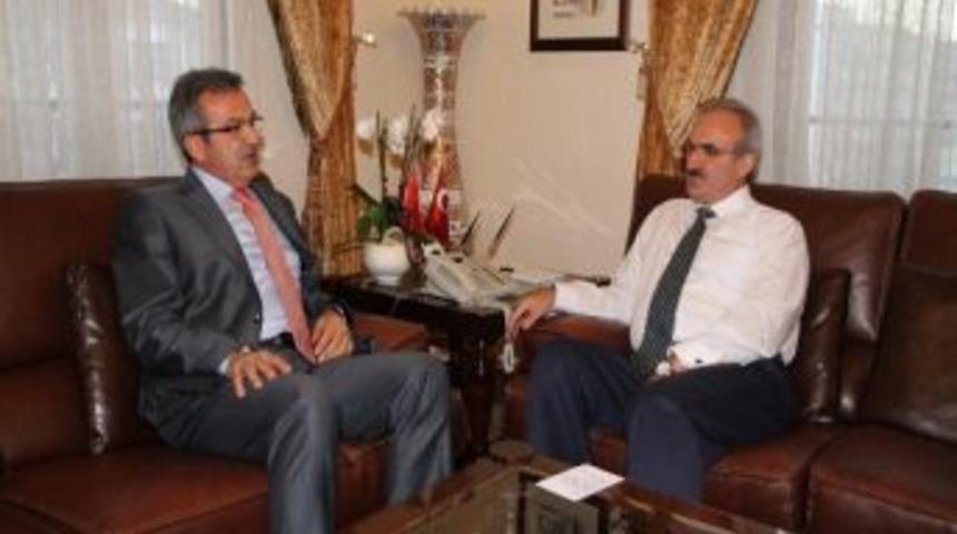 Başkan K&ouml;şker&rsquo;den Vali Karaloğlu&rsquo;na Hayırlı Olsun Ziyareti