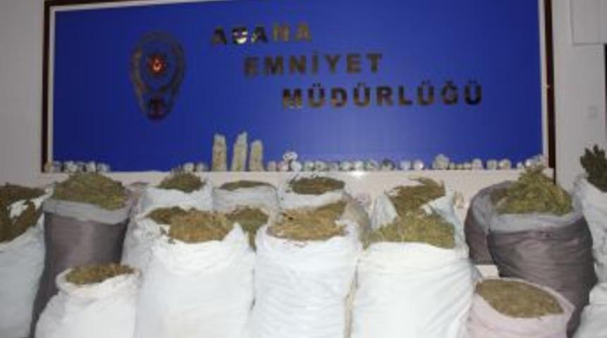 Adana'da 11 Yılda 26 Ton Esrar, Yaklaşık 2 Ton Eroin Ele Ge&ccedil;irildi