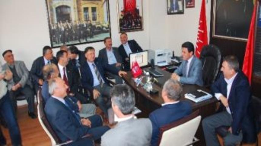 İl Genel Meclisi &Uuml;yelerinden Chp&rsquo;ye Ziyaret