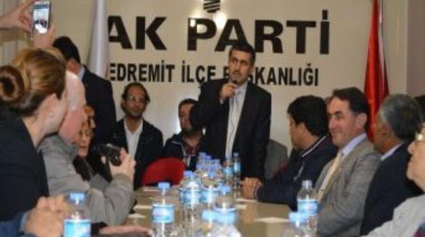 Edremit Ak Parti’de Delegeler Aday Adaylarını Terletti