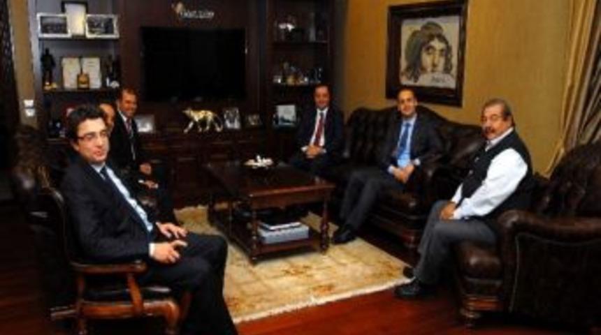 Bank Asya Genel M&uuml;d&uuml;r&uuml; Sanko&rsquo;yu Ziyaret Etti