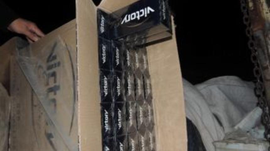 Gaziantep'te 82 Bin Paket Ka&ccedil;ak Sigara Ele Ge&ccedil;irildi