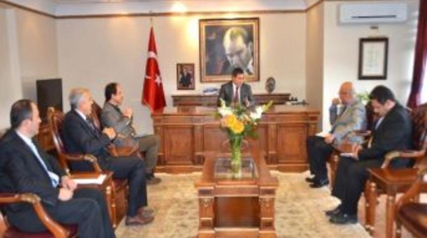 Birleşmiş Milletler Yetkilileri Vali K&uuml;&ccedil;&uuml;k&rsquo;&uuml; Ziyaret Etti