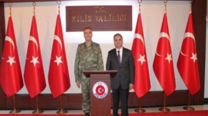 T&uuml;mgeneral Satı Bahadır K&ouml;se, Vali Tapsız&rsquo;ı Ziyaret Etti