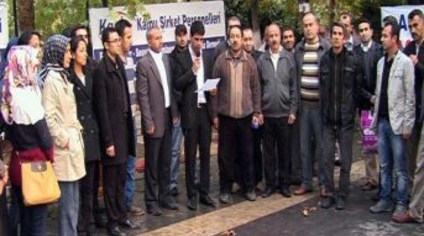 Kaşip, İşten &Ccedil;ıkarılan 28 İş&ccedil;i İ&ccedil;in Basın A&ccedil;ıklaması Yaptı