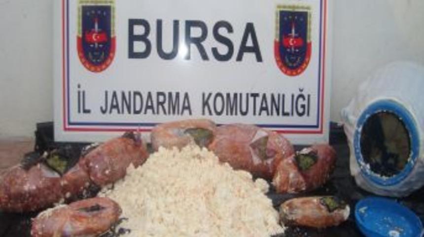 Bing&ouml;l&rsquo;den Bursa&rsquo;ya Peynir Bidonlarında Esrar Sevkiyatı