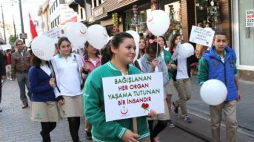 &lsquo;Organ Bağışı'na Dikkat &Ccedil;ekmek I&ccedil;in Y&uuml;r&uuml;d&uuml;ler